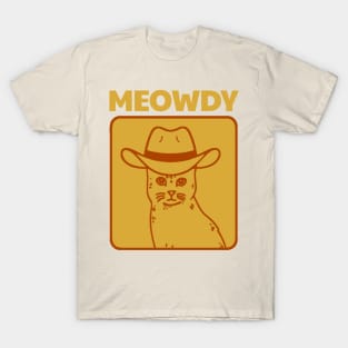 Meowdy - Funny Cat T-Shirt